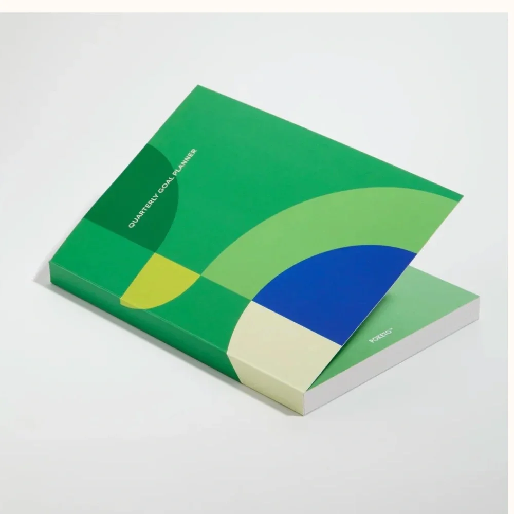 Poketo  Quarterly Goal Planner - Green